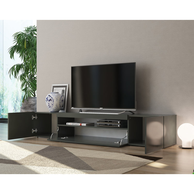 Orren Ellis Cribbs TV Stand for TVs up to 88" & Reviews Wayfair Canada